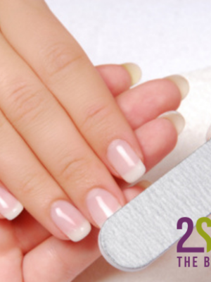 2Schön Manicure mit Lack