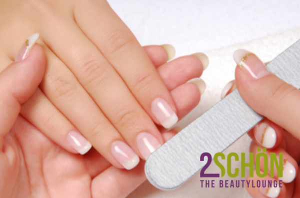 2Schön Manicure mit Lack